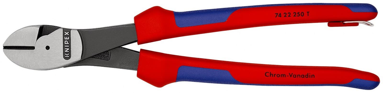 Knipex 74 22 250 T BK Bočne sečice ojačane, 250 mm  - slika 5