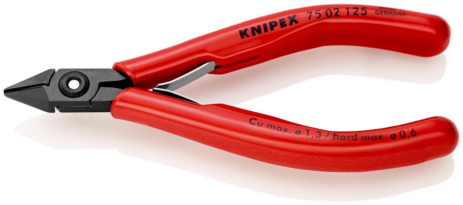 Knipex kose sečice za elektroniku 125mm 75 02 125 - slika 2