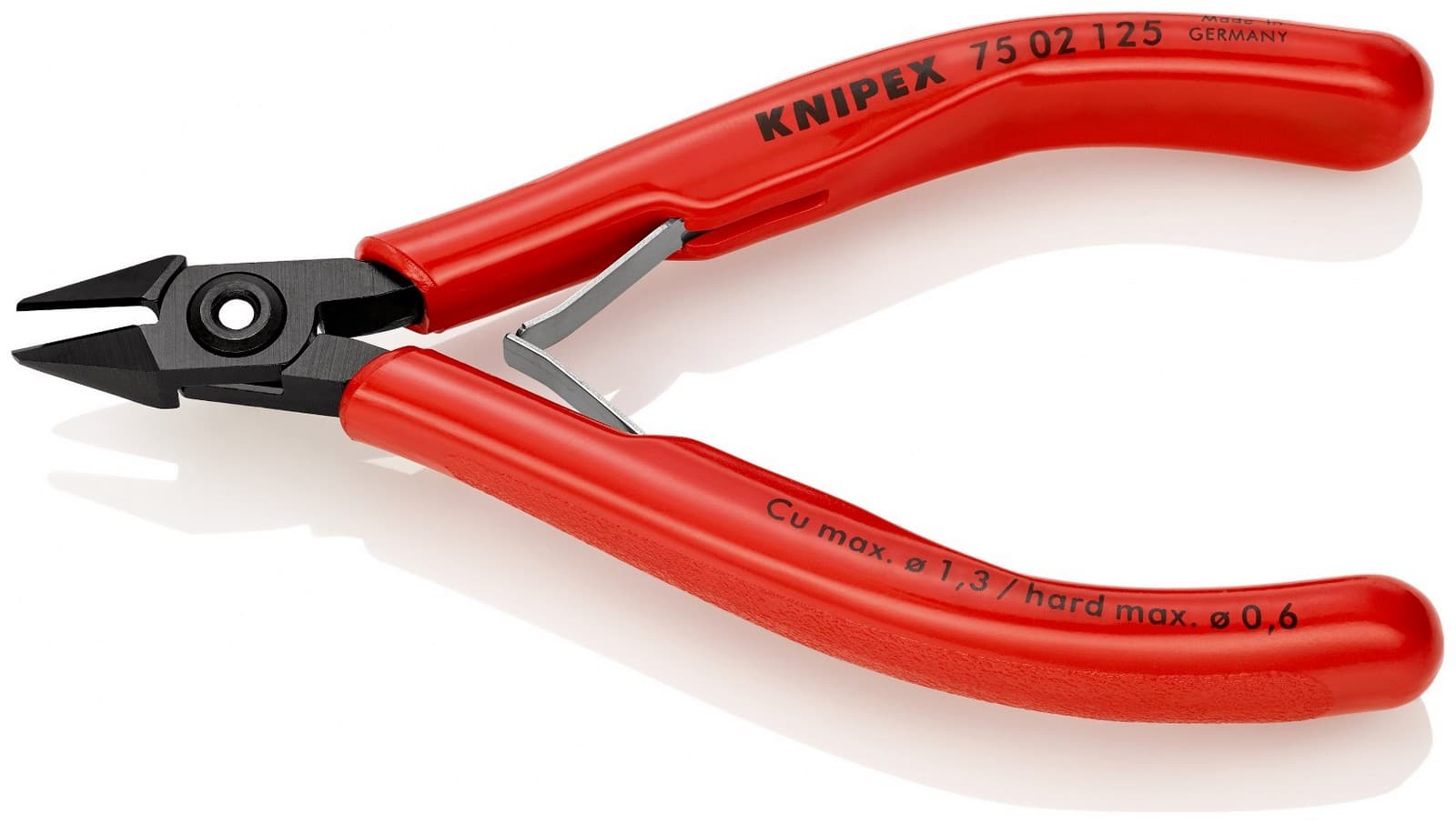 Knipex kose sečice za elektroniku 125mm 75 02 125 - slika 3