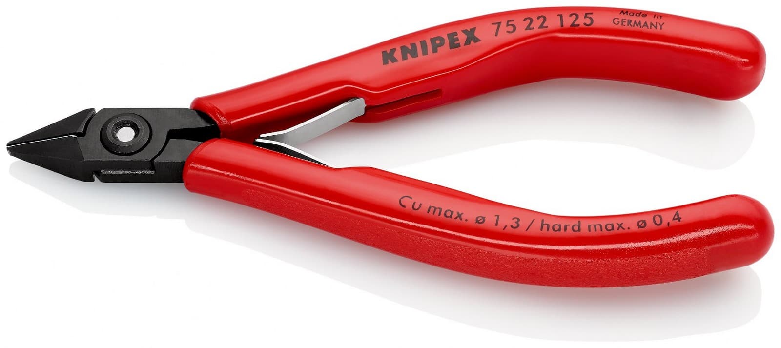 Knipex kose sečice za elektroniku 125mm 75 22 125 - slika 3
