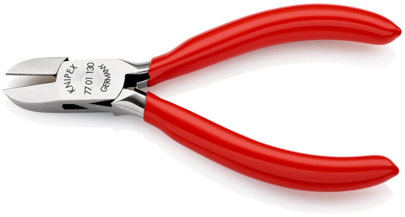 Knipex kose sečice za elektroniku 130mm 77 01 130 - slika 2