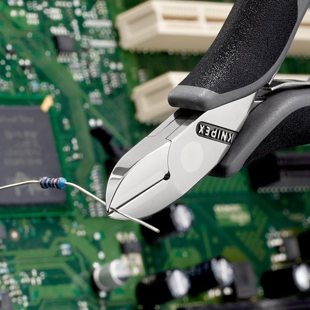 Knipex kose sečice za elektroniku ESD 115mm 77 02 115 ESD - slika 4