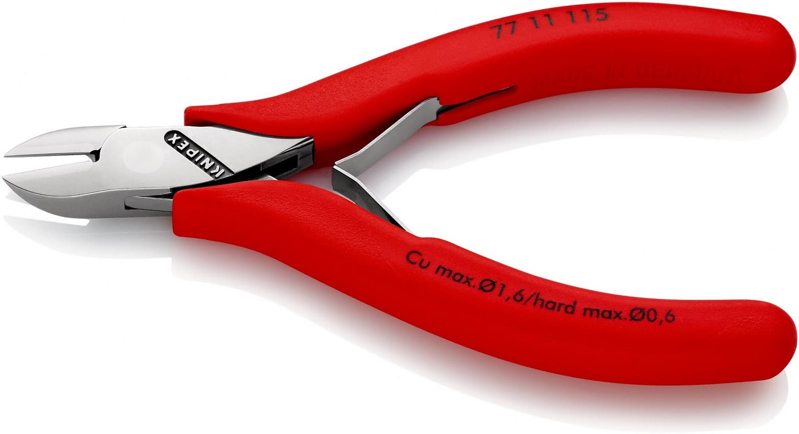 Knipex kose sečice sa stezaljkom za elektroniku 115mm 77 11 115 - slika 2