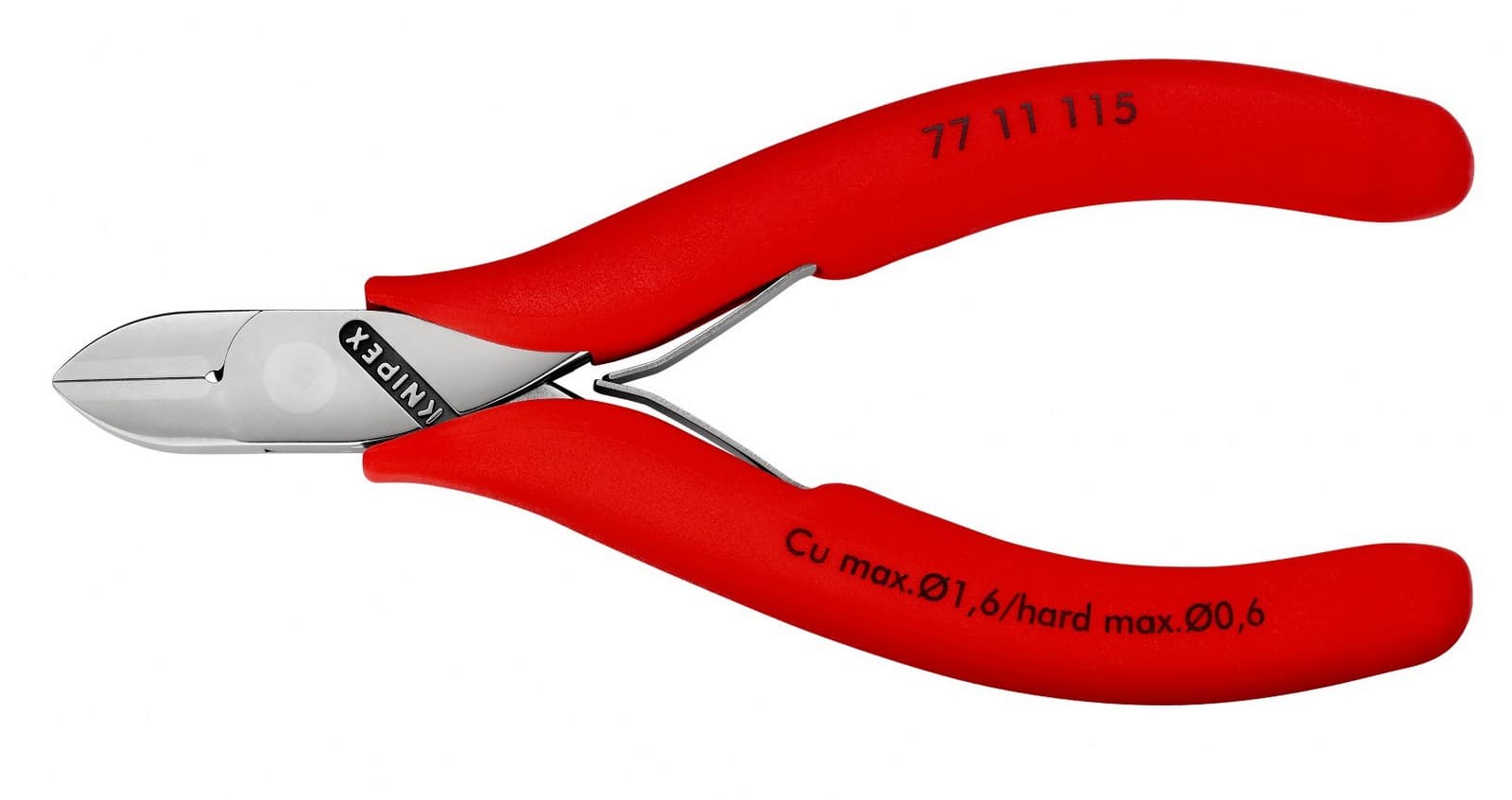 Knipex kose sečice sa stezaljkom za elektroniku 115mm 77 11 115 - slika 3