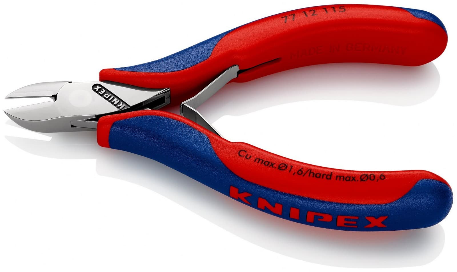 Knipex kose sečice sa stezaljkom za elektroniku 115mm 77 12 115 - slika 2