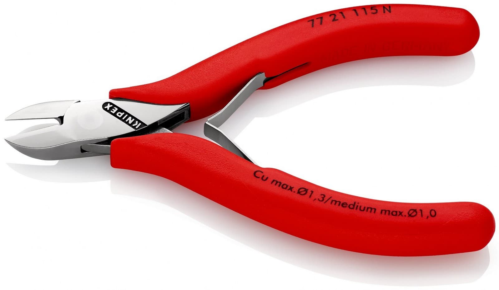 Knipex kose sečice za elektroniku 115mm 77 21 115 N - slika 2