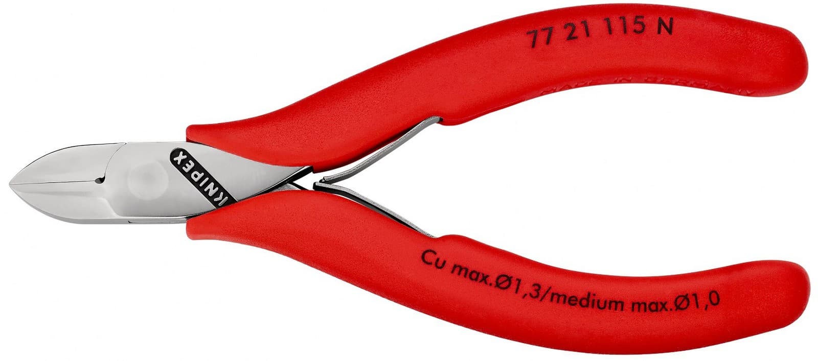 Knipex kose sečice za elektroniku 115mm 77 21 115 N - slika 3