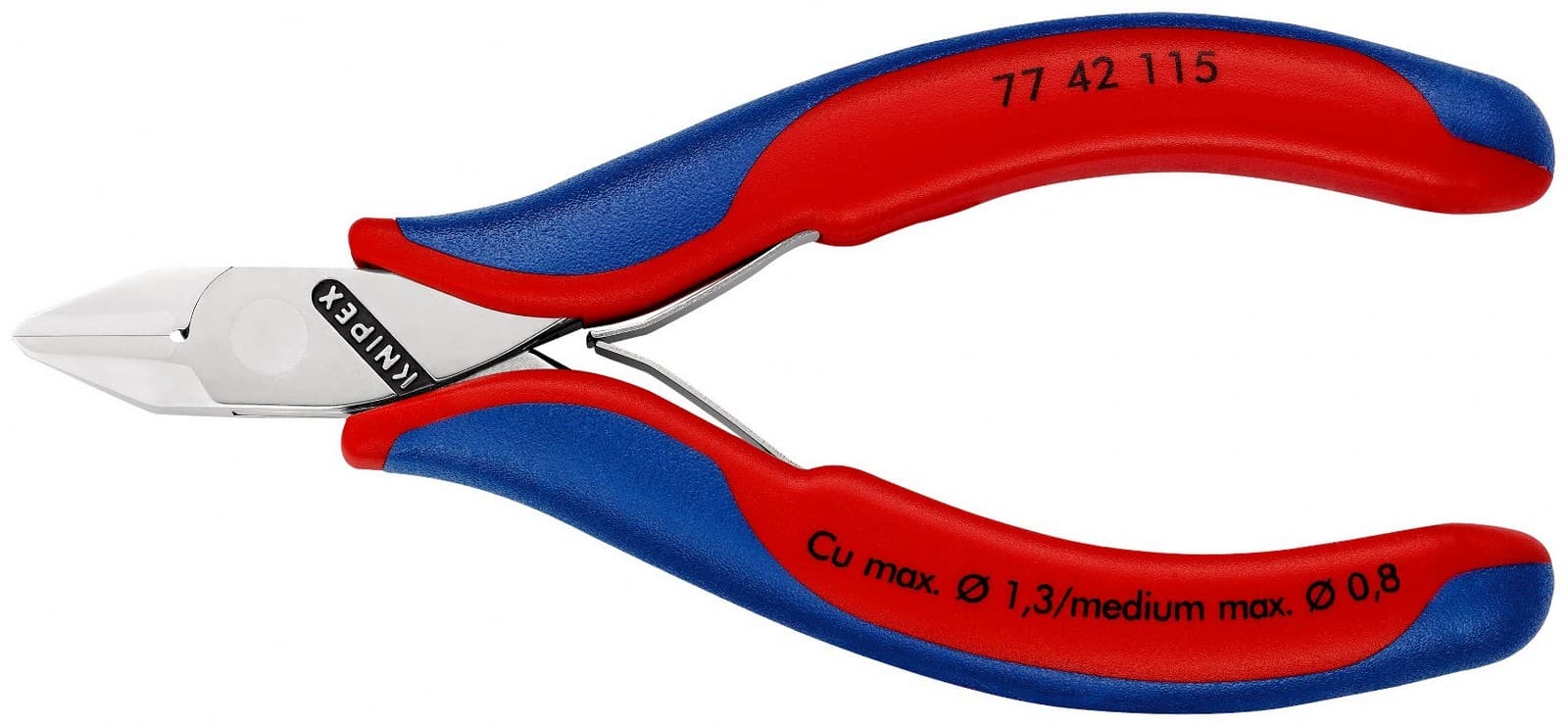 Knipex 77 42 115 SB klešta za bočno sečenje za elektroniku 115 mm  - slika 3