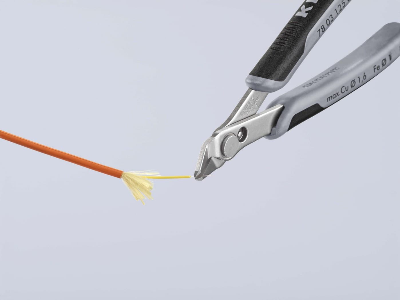 Knipex Super Knips® sečice elektroničarske ESD 125mm 78 03 125 ESD - slika 5