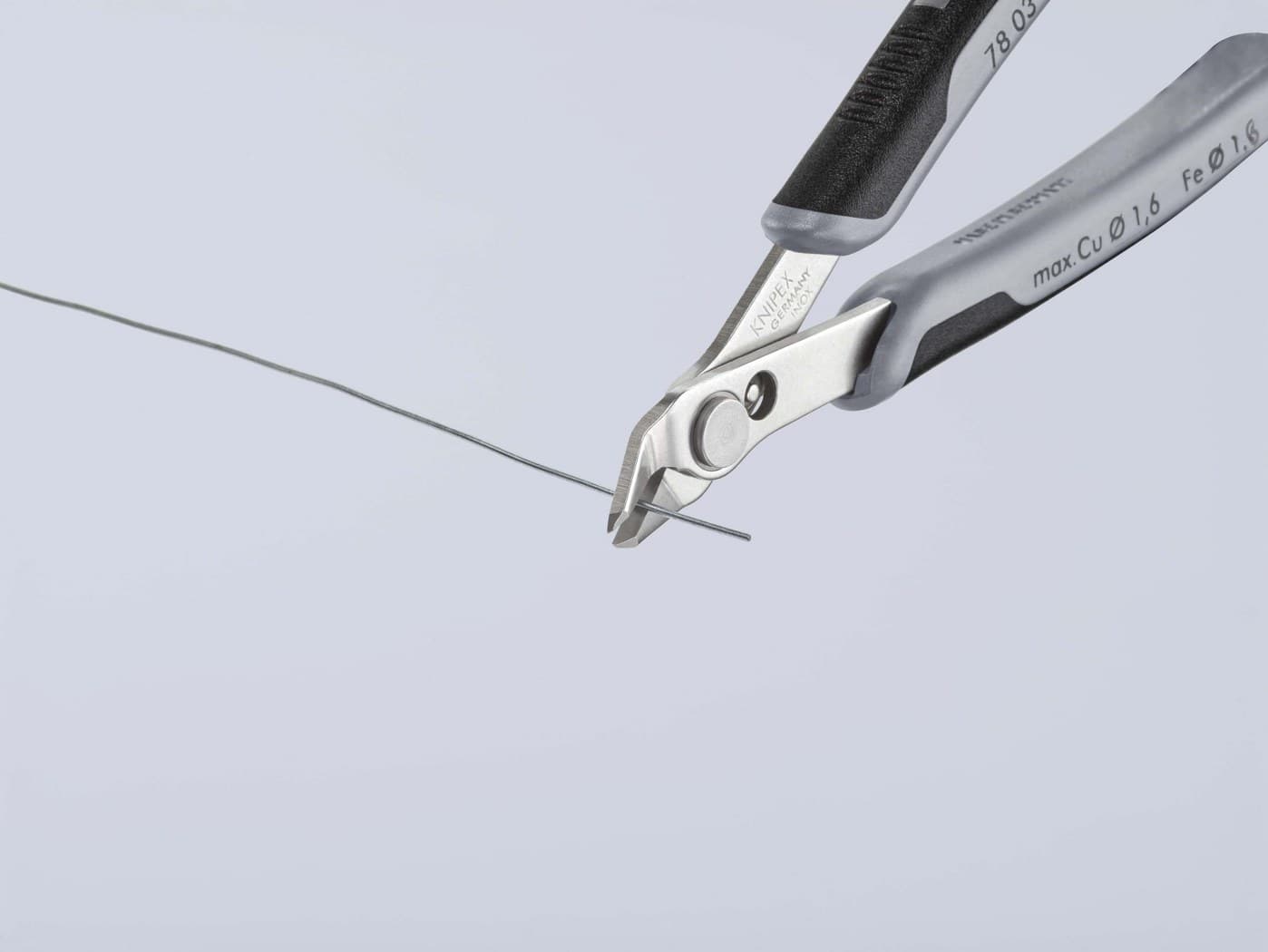 Knipex Super Knips® sečice elektroničarske ESD 125mm 78 03 125 ESD - slika 8