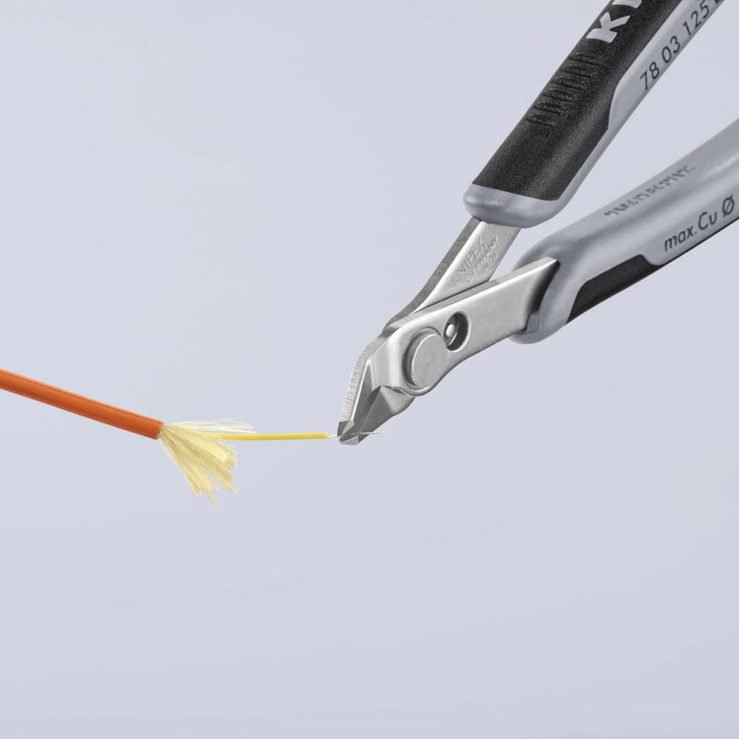 Knipex Super Knips® sečice elektroničarske ESD 125mm 78 03 125 ESD - slika 10