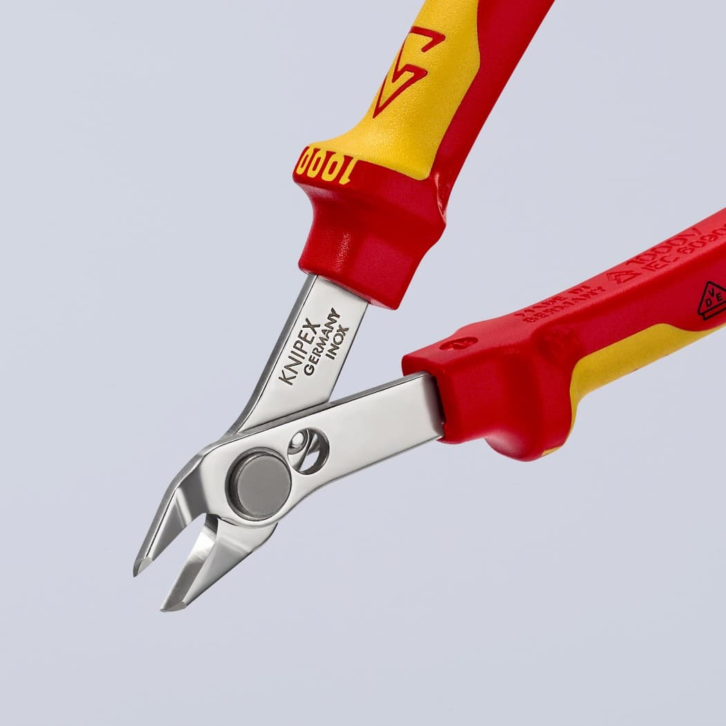 Knipex 78 06 125 Electronic Super Knips® sečice elektroničarske VDE izolovane, VDE, 125 mm - slika 13