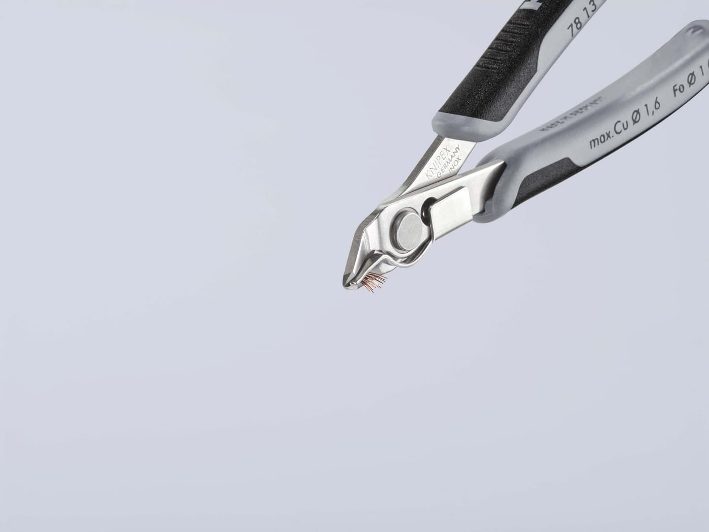 Knipex Super Knips® sečice elektroničarske sa stezaljkom ESD 125mm 78 13 125 ESD - slika 9