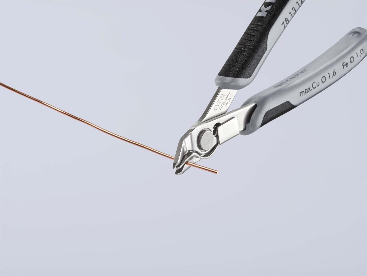 Knipex Super Knips® sečice elektroničarske sa stezaljkom ESD 125mm 78 13 125 ESD - slika 10