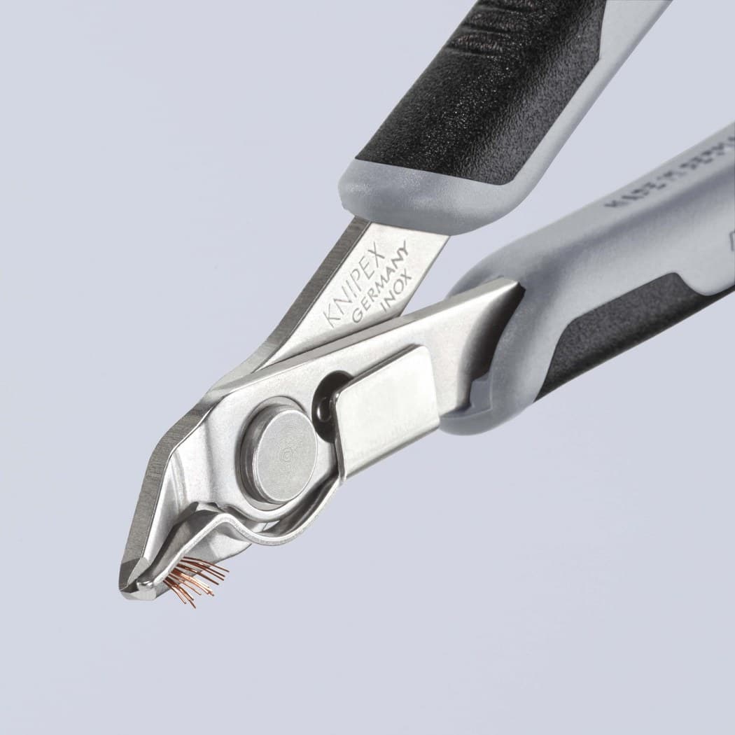 Knipex Super Knips® sečice elektroničarske sa stezaljkom ESD 125mm 78 13 125 ESD - slika 12