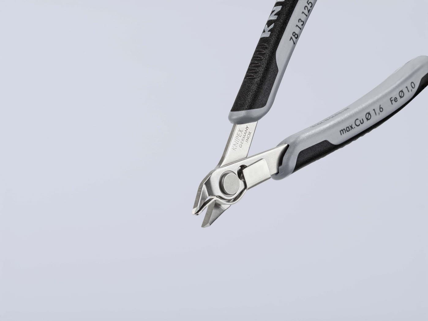 Knipex Super Knips® sečice elektroničarske sa stezaljkom ESD 125mm 78 13 125 ESD - slika 14
