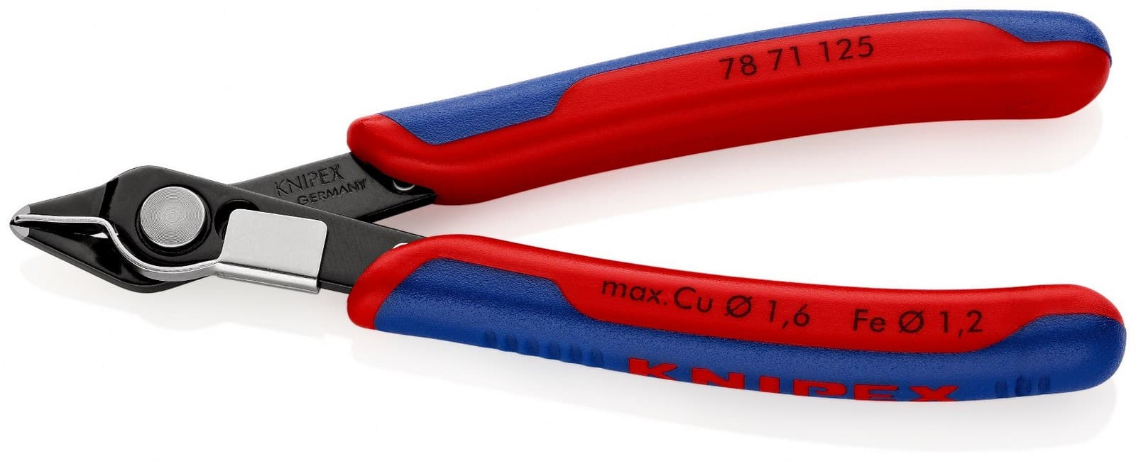 Knipex 78 71 125 SB Electronic Super Knips® sečice elektroničarske 125 mm  - slika 6