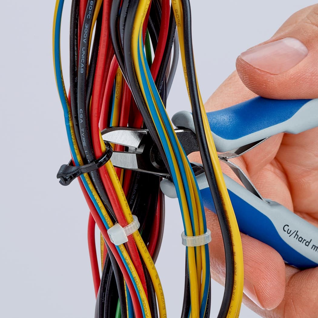 Knipex precizne kose sečice za elektroniku 125mm 79 02 125 S1 - slika 6