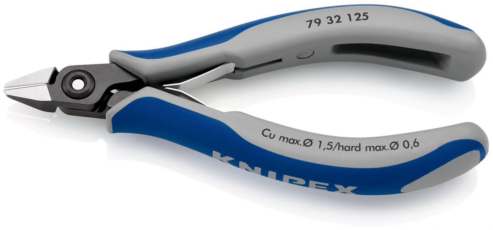 Knipex precizne kose sečice za elektroniku 125mm 79 32 125 - slika 2