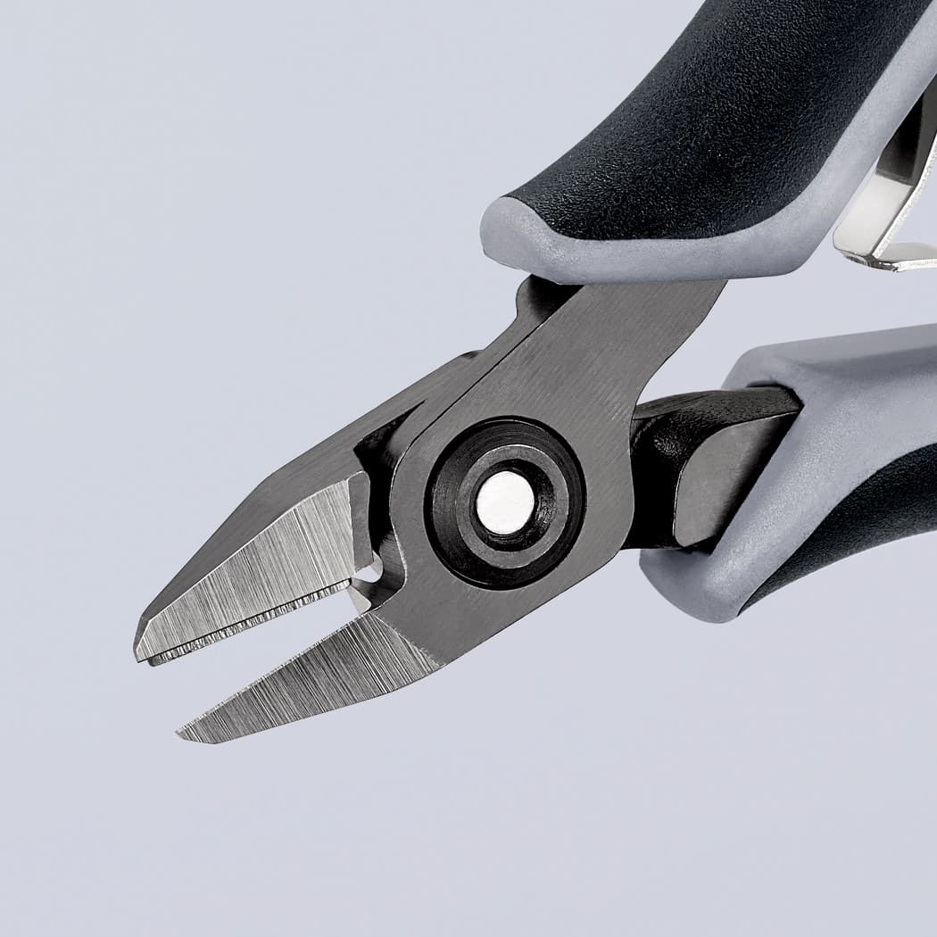 Knipex precizne kose sečice za elektroniku sa stezaljkom ESD 125mm 79 62 125 ESD - slika 6