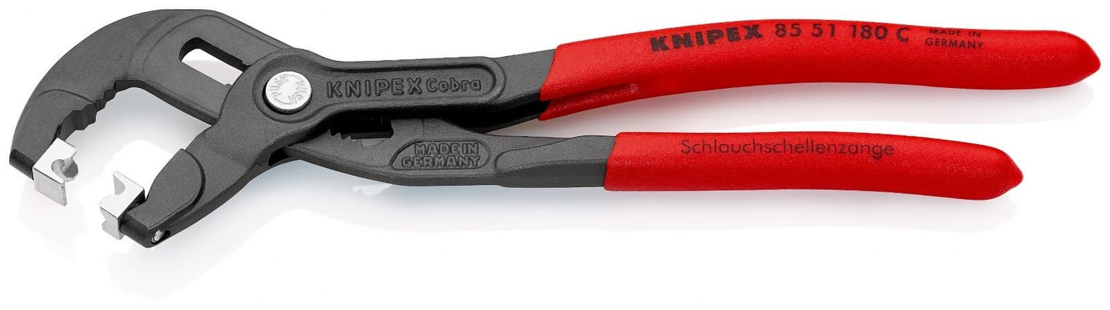 Knipex klešta za klik šelne 180mm 85 51 180 C - slika 2