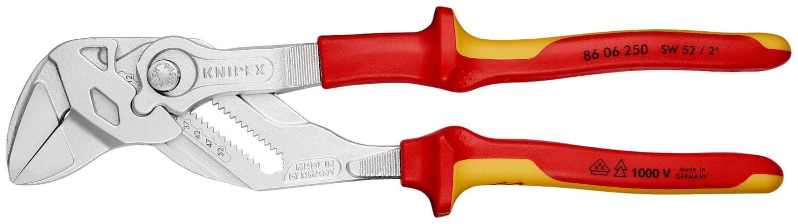 Knipex klešta ključ 1000V VDE 250mm 86 06 250 - slika 3
