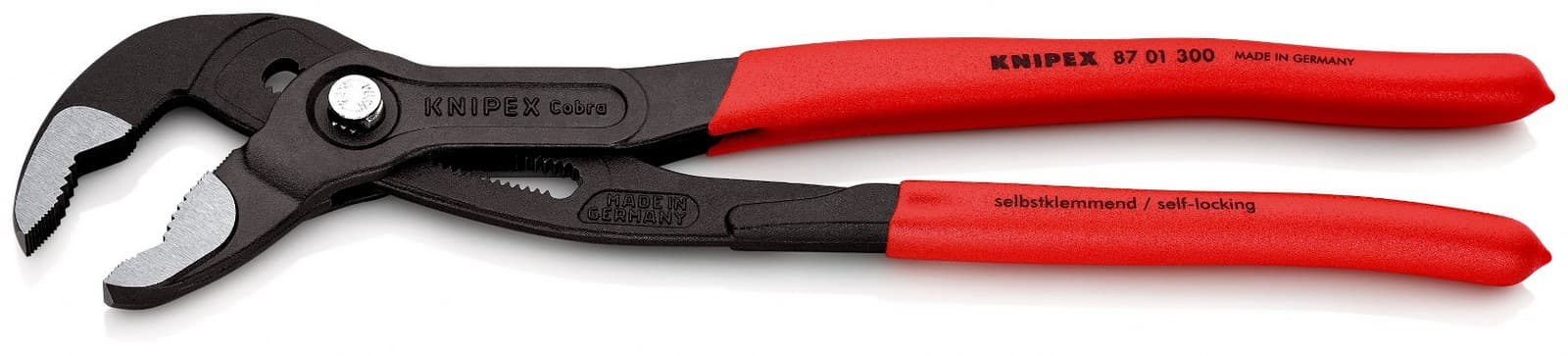 Knipex papagaj - cevna klešta Cobra® 2 3/4 u blister pakovanju 87 01 300 SB - slika 2