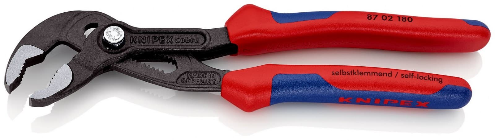 Knipex 87 02 180 SB Cobra® cevna klešta 180 mm  - slika 8