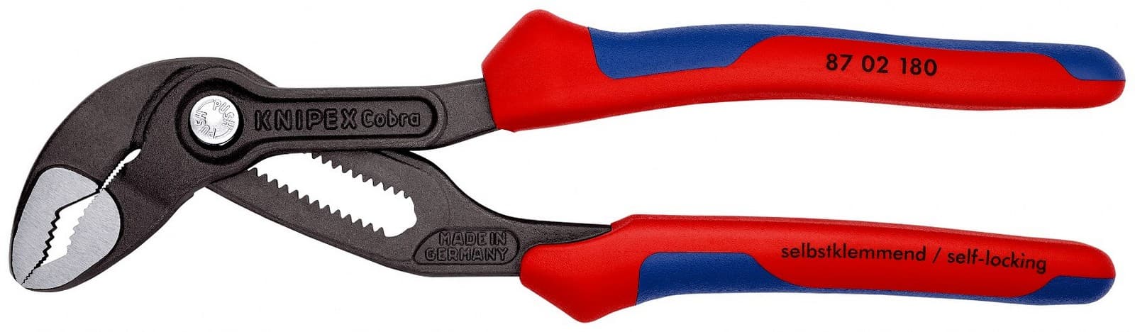 Knipex 87 02 180 SB Cobra® cevna klešta 180 mm  - slika 9