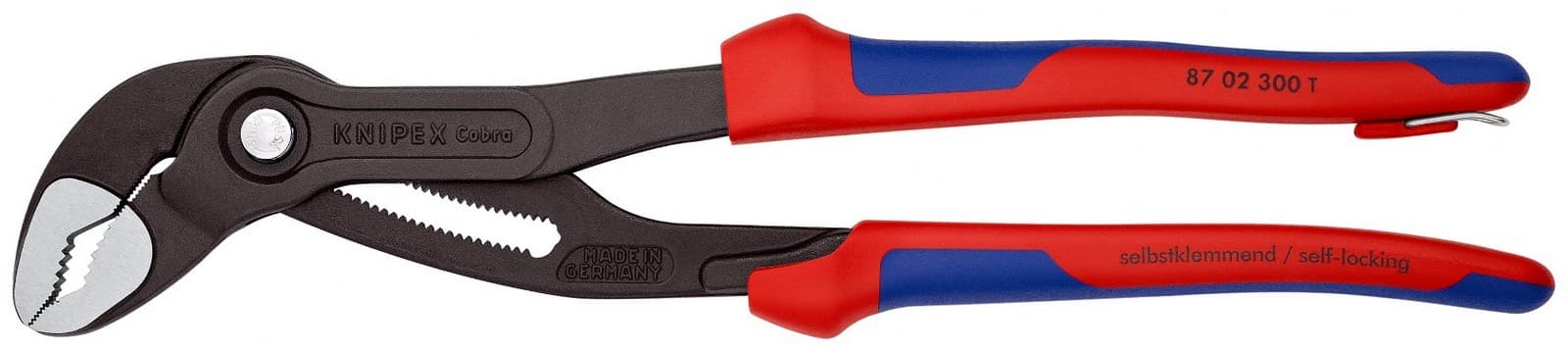 Knipex papagaj - cevna klešta Cobra® 2 3/4 sa mogućnošću kačenja 87 02 300 T - slika 11
