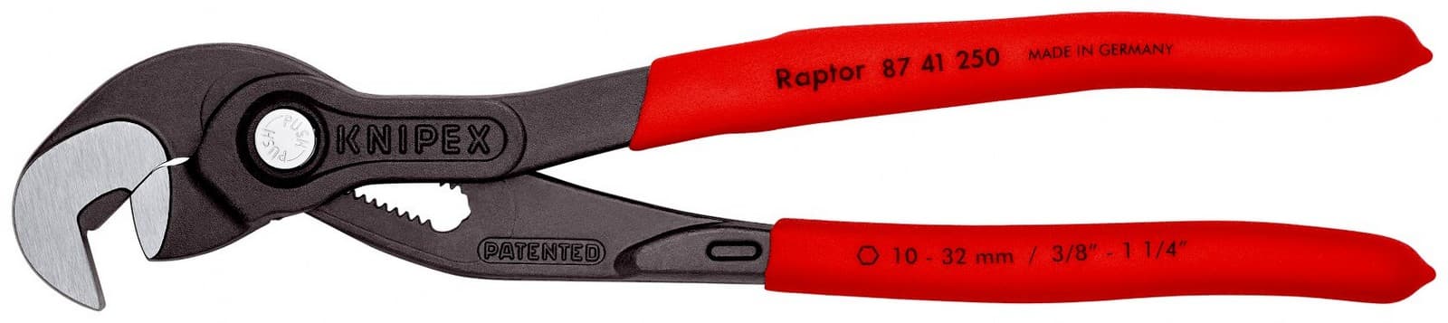 Knipex klešta ključ papagajke Raptor 250mm 87 41 250 - slika 3