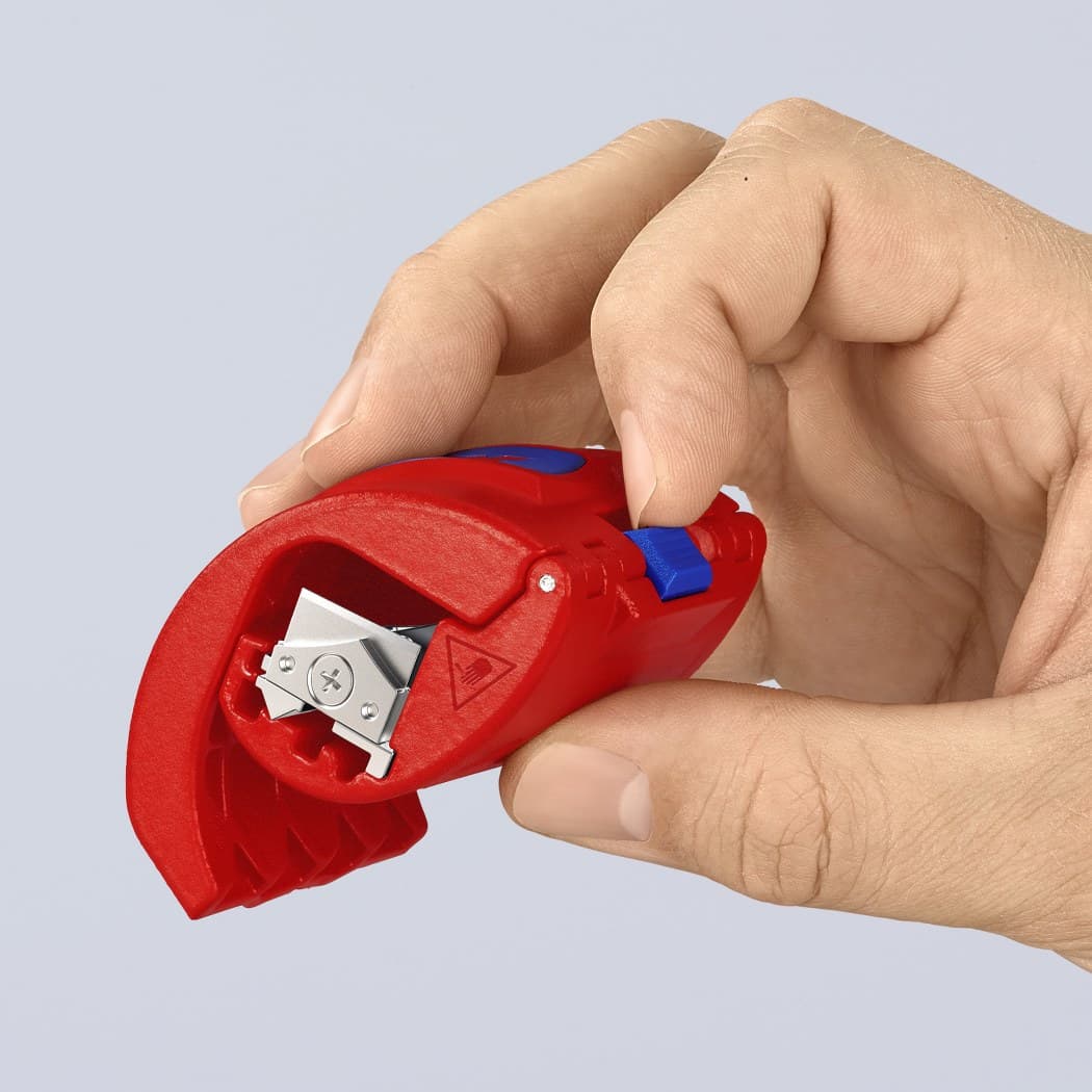 Knipex 90 22 10 BK BiX® nož za sečenje plastičnih cevi - slika 2