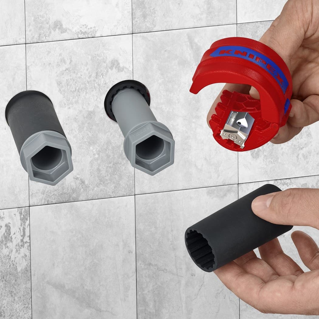 Knipex 90 22 10 BK BiX® nož za sečenje plastičnih cevi - slika 17