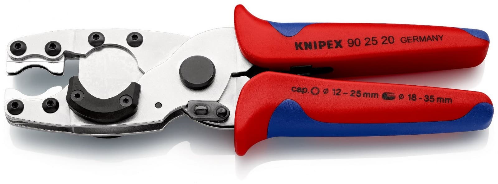 Knipex 90 25 20 SB Rezač cevi za spojne i zaštitne cevi pocinkovana 210 mm  - slika 2