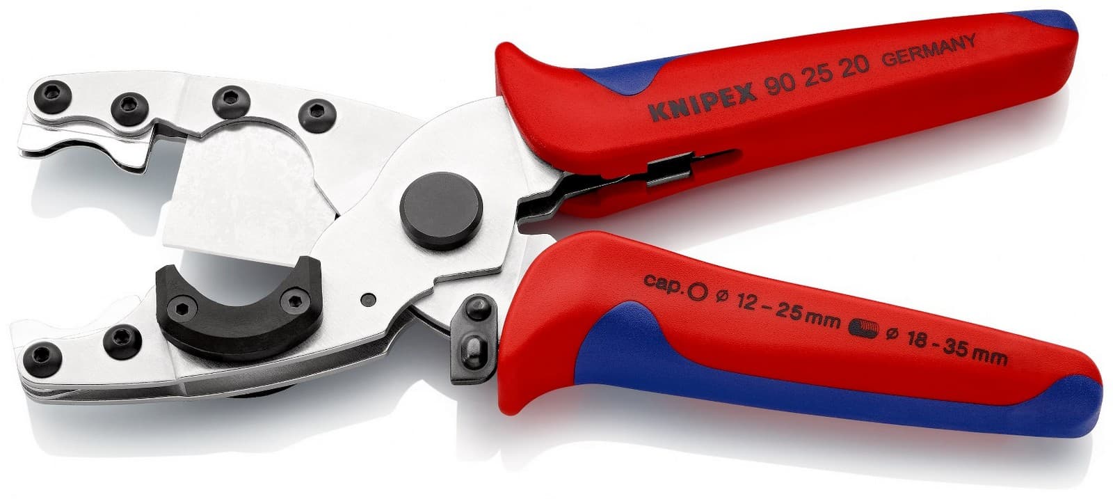 Knipex 90 25 20 SB Rezač cevi za spojne i zaštitne cevi pocinkovana 210 mm  - slika 3