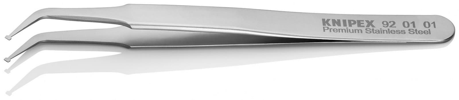 Knipex SMD precizna pinceta zakrivljena 92 01 01 - slika 2