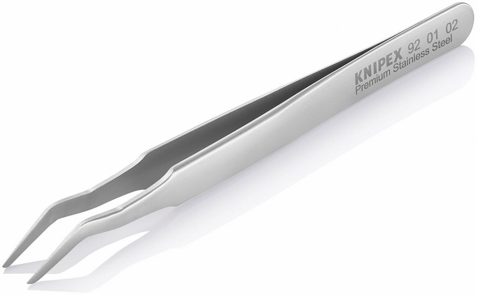 Knipex SMD precizna pinceta zakrivljena 92 01 02 - slika 3