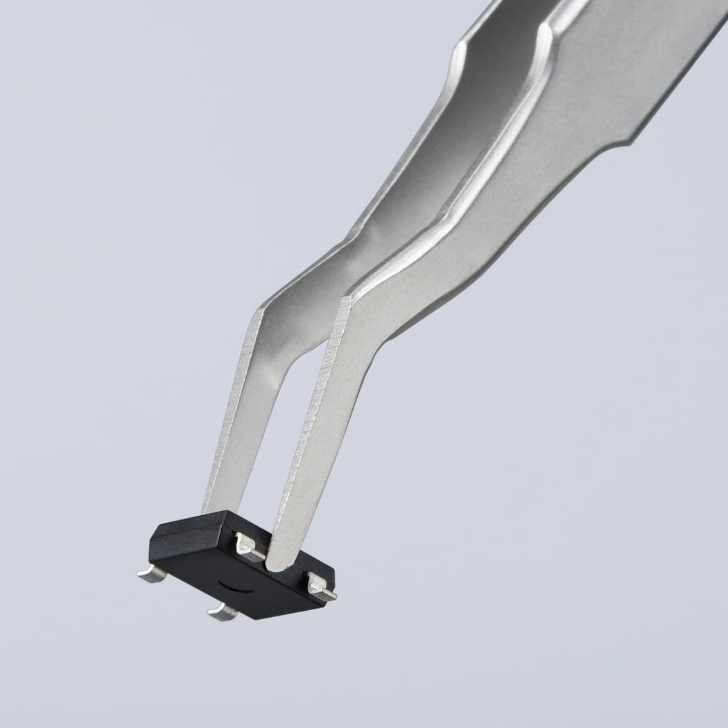 Knipex SMD precizna pinceta zakrivljena 92 01 02 - slika 4