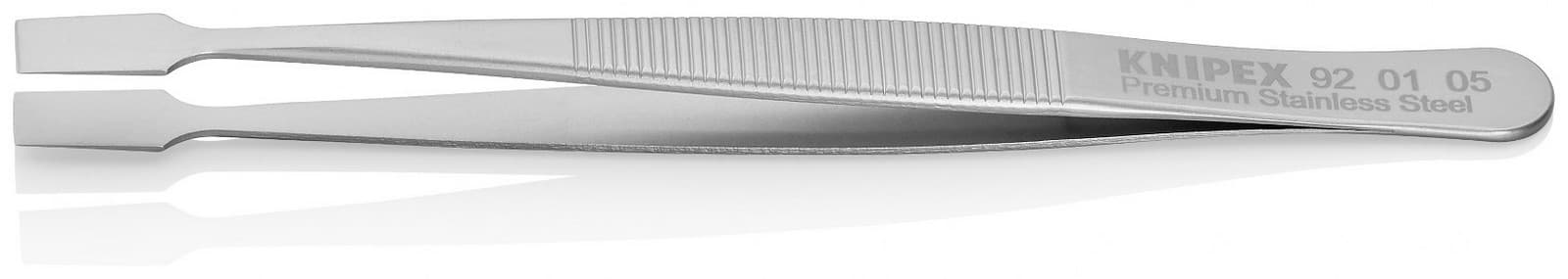 Knipex univerzalna pinceta pljosnata 92 01 05 - slika 2
