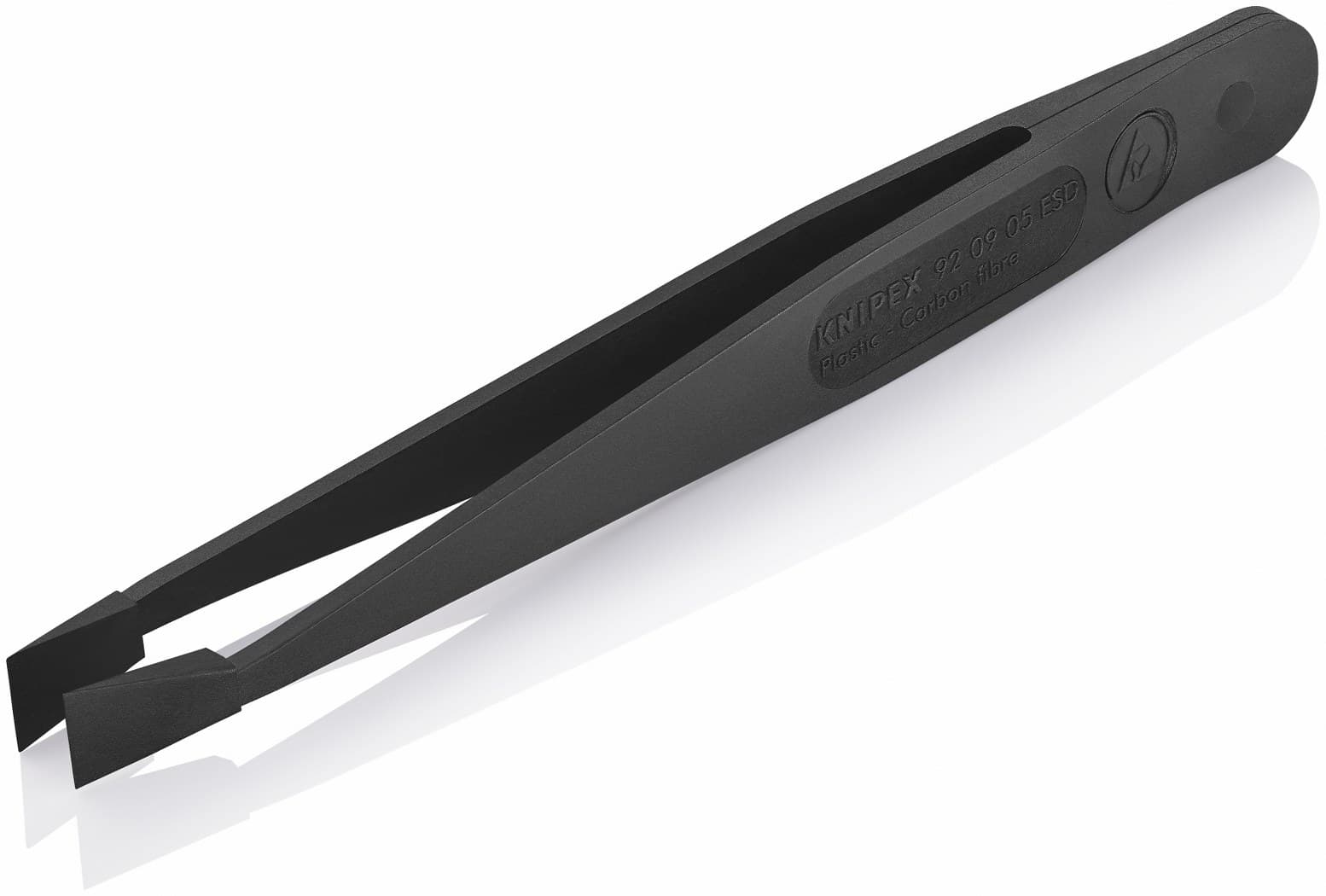 Knipex plastična pinceta ESD pljosnata 92 09 05 ESD - slika 3