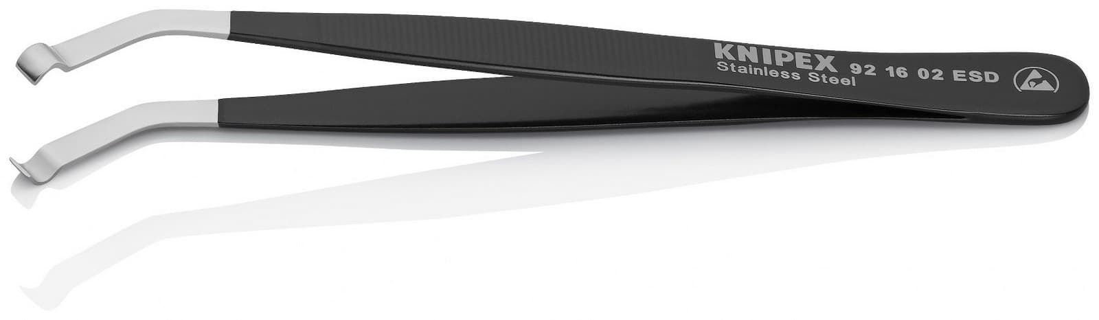 Knipex pinceta za pozicioniranje ESD 120mm 92 16 02 ESD - slika 2