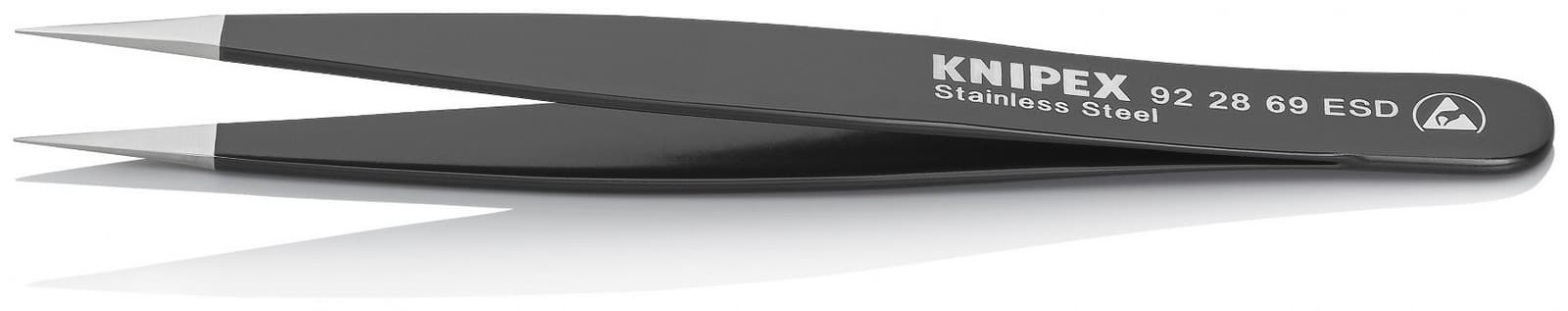 Knipex precizna pinceta šiljasta ESD 130mm 92 28 69 ESD - slika 2
