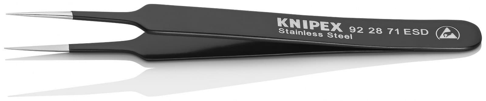 Knipex precizna pinceta igličasta ESD 110mm 92 28 71 ESD - slika 2