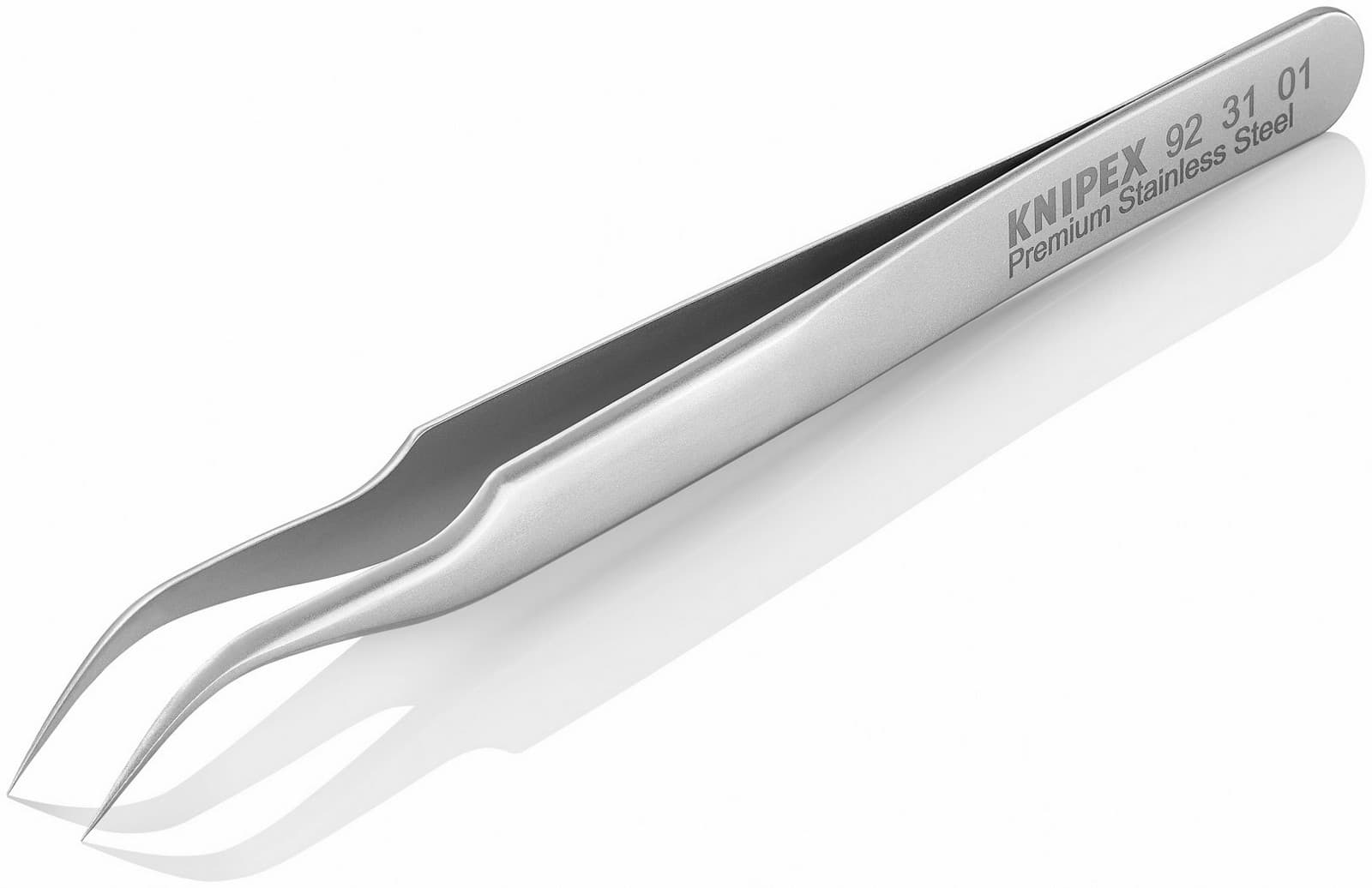 Knipex precizna pinceta zakrivljena 120mm 92 31 01 - slika 4