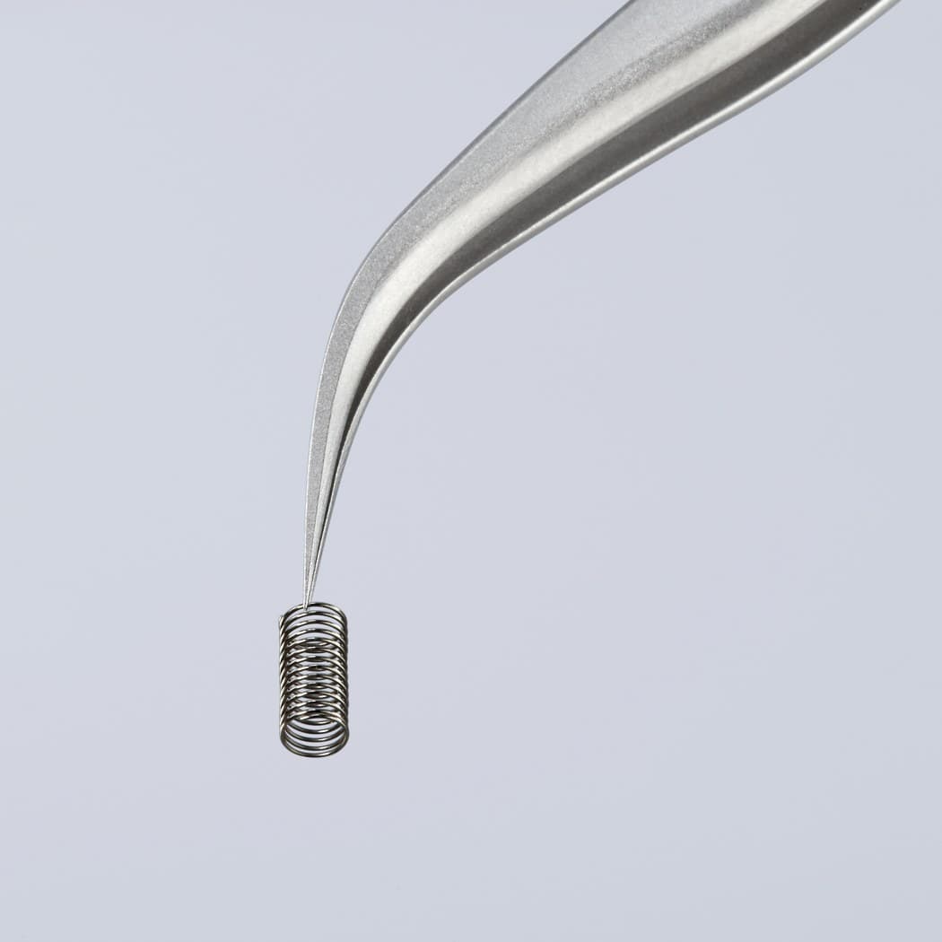 Knipex precizna pinceta zakrivljena 120mm 92 31 01 - slika 5