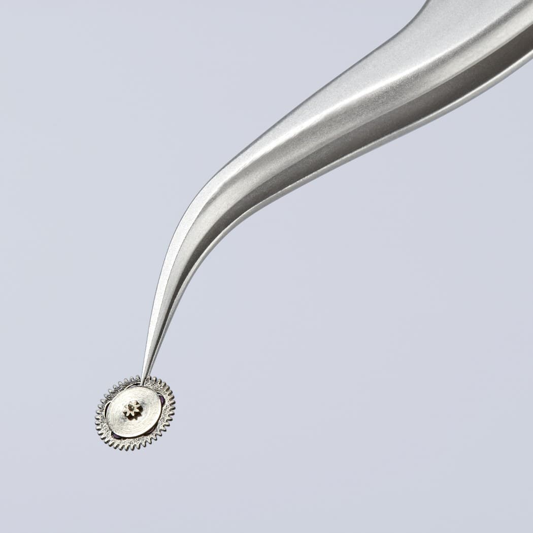 Knipex precizna pinceta zakrivljena 120mm 92 31 01 - slika 6