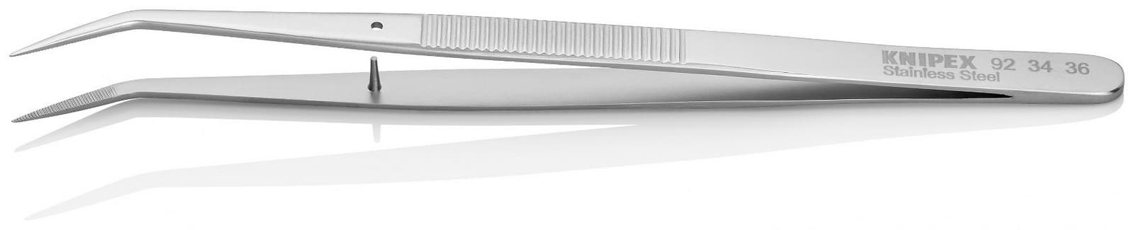 Knipex precizna pinceta zakrivljena 155mm 92 34 36 - slika 2