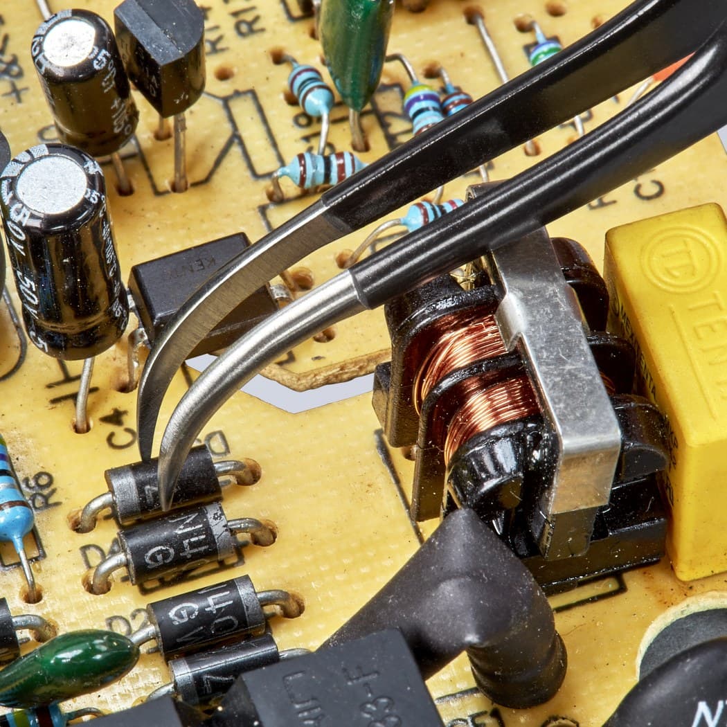 Knipex precizna pinceta zakrivljena ESD 120mm 92 38 75 ESD - slika 8