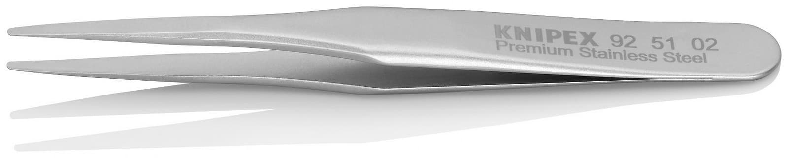 Knipex mini precizna pinceta tupa 70mm 92 51 02 - slika 2