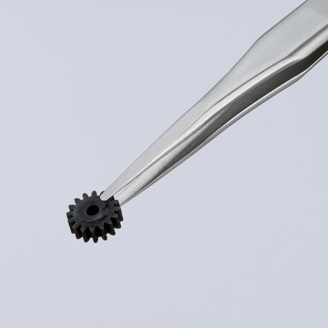 Knipex mini precizna pinceta tupa 70mm 92 51 02 - slika 4